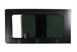 Alternative view of VW T5 N/S & O/S Front Opening Window Package in Privacy Tint