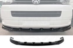 Alternative view of VW T5.1 Gloss Black Front Splitter For Under Genuine Bumper