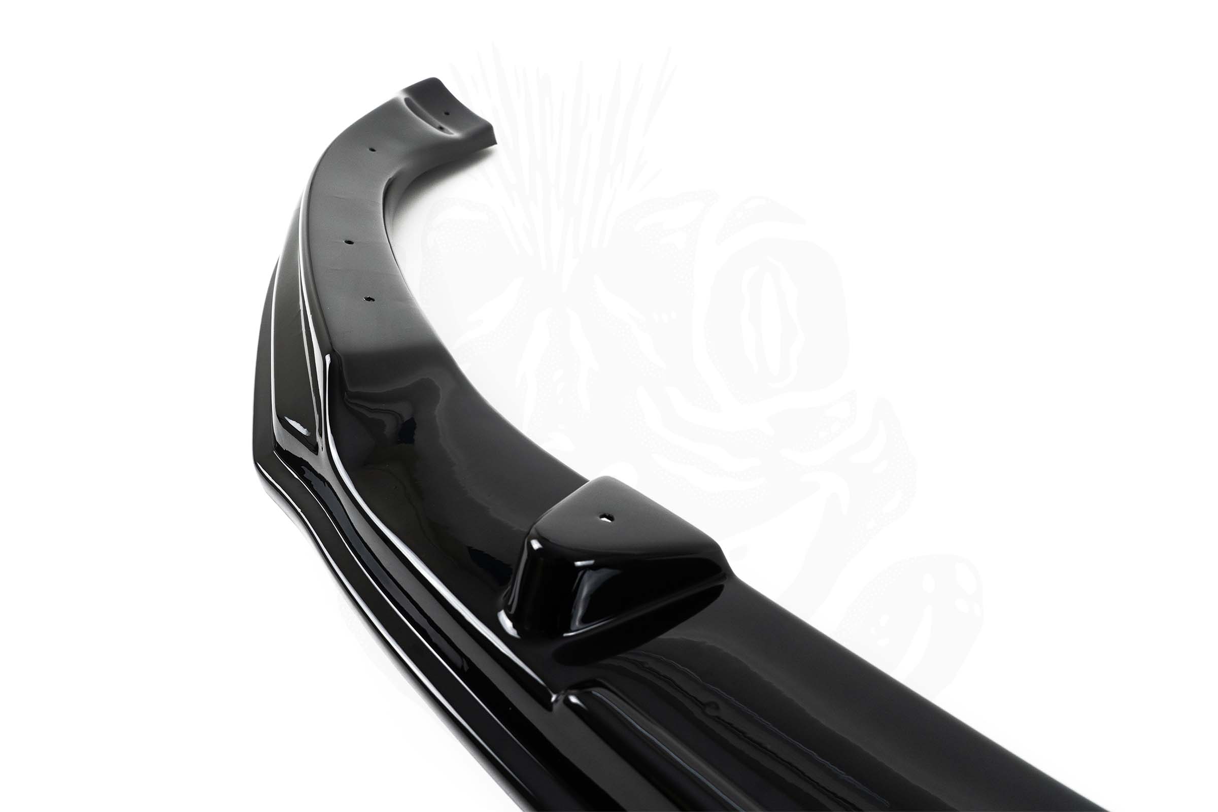VW T5.1 Gloss Black Front Splitter For Under Genuine Bumper - Image 4
