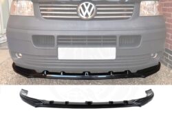 Alternative view of VW T5 Gloss Black Front Splitter For Under Genuine Bumper