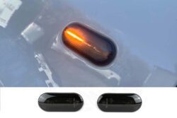 VW T5/T5.1 Dark Smoked Dynamic LED Side Repeaters x 2