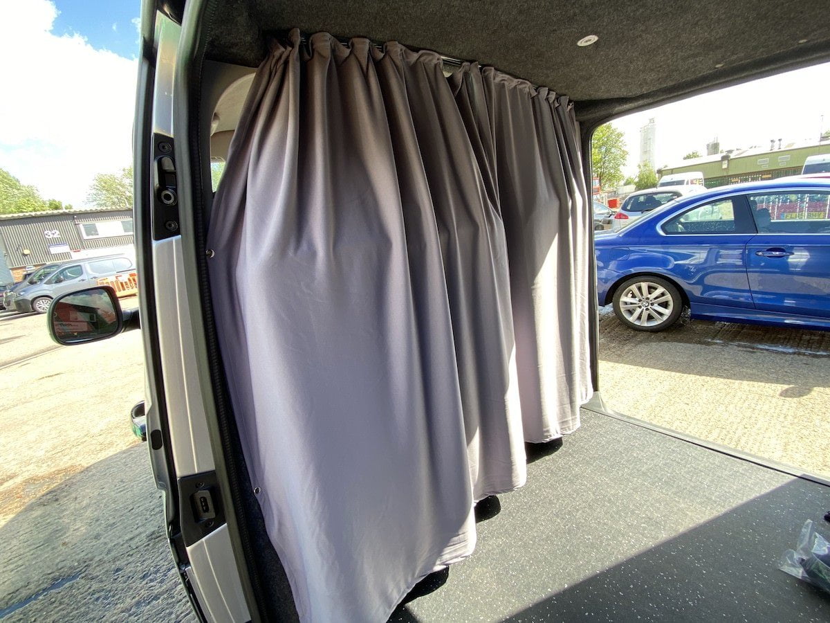 Video: Blackout Cab Partition Curtain Kit for the VW T5/T6 Campervan
