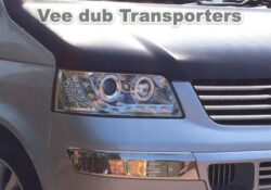 Chrome drl head lights T5