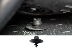 Genuine VW Screw-In Floor Mat Push Clip