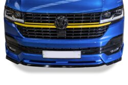 VW T6.1 DUB Style Front Spoiler (PRIMED) & Front Splitter