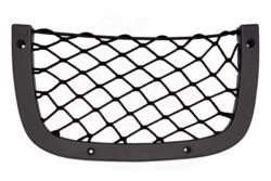 Alternative view of Large Curved Elasticated Van Storage Net – Black