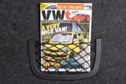 Large Curved Elasticated Van Storage Net – Black
