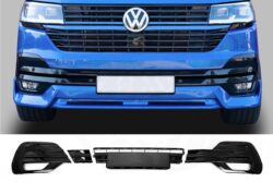 VW T6.1 Gloss Black Front Bumper Grille Inserts