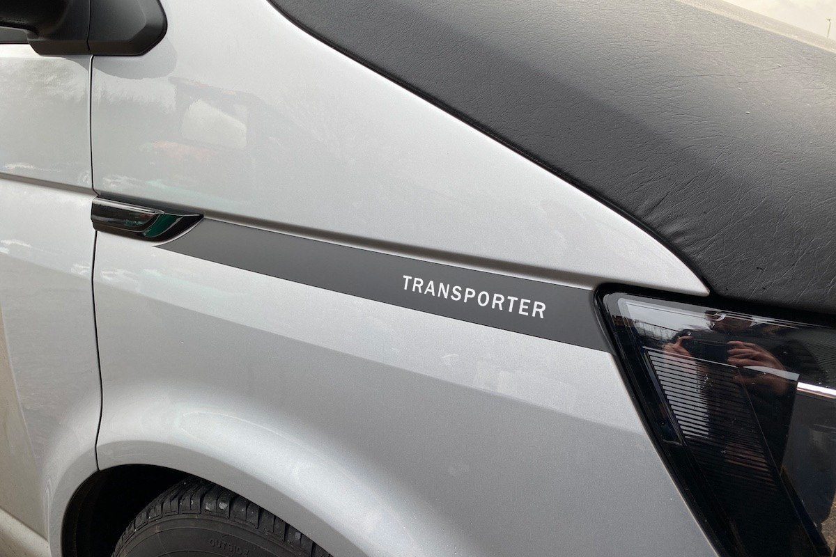 VW T6 Side Repeater Decals - Matt Grey