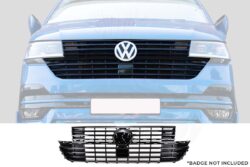 Alternative view of VW T6.1 Gloss Black Front Grille