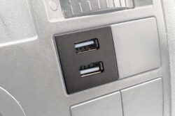 Alternative view of VW T5 Dash Blank USB Socket Upgrade (Double)