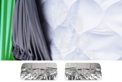T5/T5.1 Behind Passenger & Behind Driver Vee Dub Thermal Blind Set (2pcs)