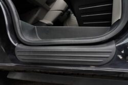 Alternative view of VW T6/T6.1 Front Door Sill Protectors - Textured Black (2pcs)