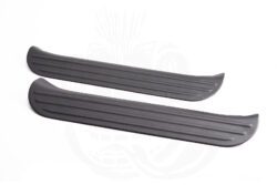 VW T5 Front Door Sill Protectors - Textured Black (2pcs)