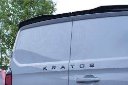 Alternative view of VW T7 Twin Door Rear Spoiler - Gloss Black