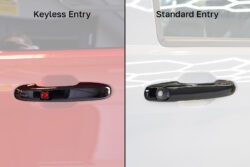 Alternative view of VW T7 25> Carbon Fibre Door Handle Covers