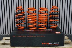 VW T7 2025> VanPimps Performance Lowering Springs - Front Springs 40mm & Rear Springs 65mm