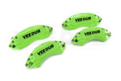 T6 Vee Dub Performance Caliper Covers - Green (Small Brake Front) (4 Piece Set)