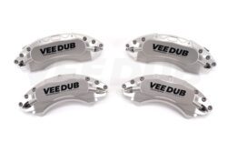 Alternative view of T6 Vee Dub Performance Caliper Covers - Silver (Small Brake Front) (4 Piece Set)