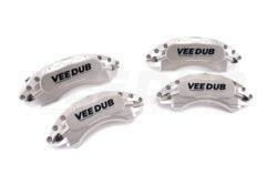 T6 Vee Dub Performance Caliper Covers - Silver (Small Brake Front) (4 Piece Set)