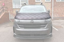 Alternative view of VW T7 Black & Grey Chequered Bonnet Bra