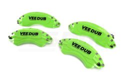 Alternative view of T7 Vee Dub Performance Caliper Covers - Green (4 Piece Set)