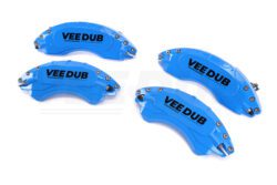 Alternative view of T7 Vee Dub Performance Caliper Covers - Blue (4 Piece Set)