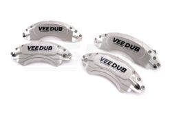 Alternative view of T7 Vee Dub Performance Caliper Covers - Silver (4 Piece Set)