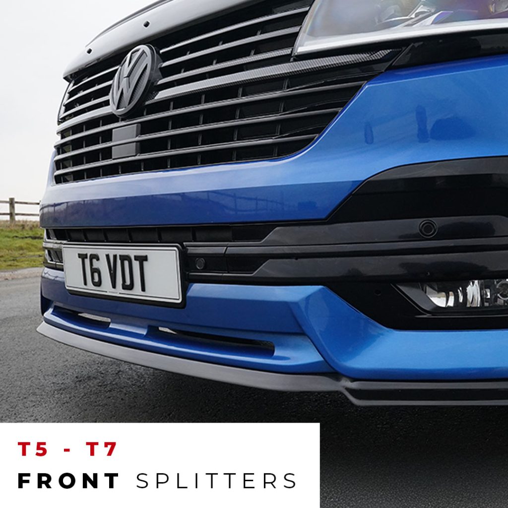 VW Transporter Front Splitters