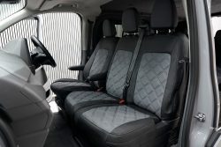 VW T7 Diamond Stitch Seat Covers - Grey