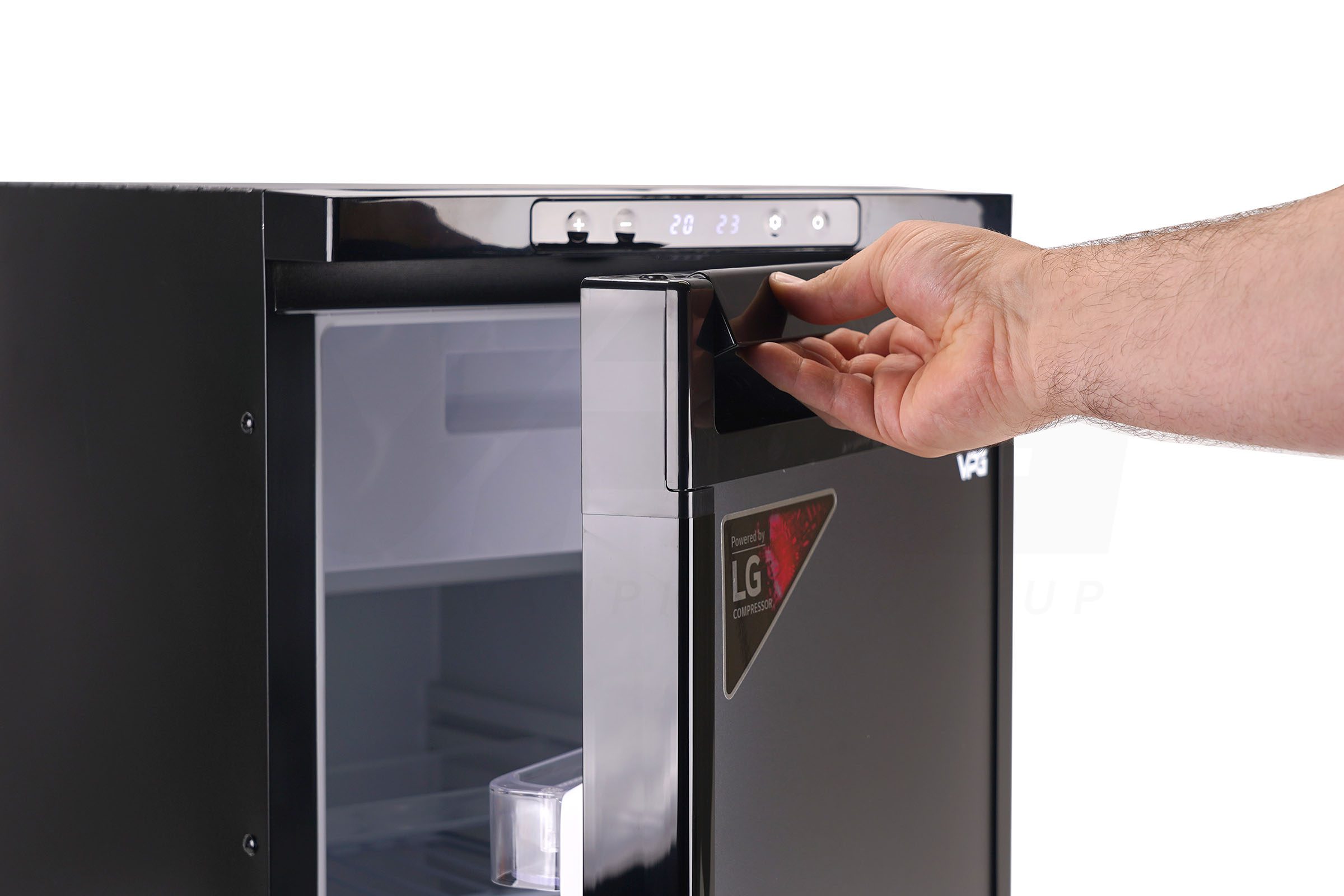 VPG50X 12V Campervan Fridge Freezer (Black) - Image 4